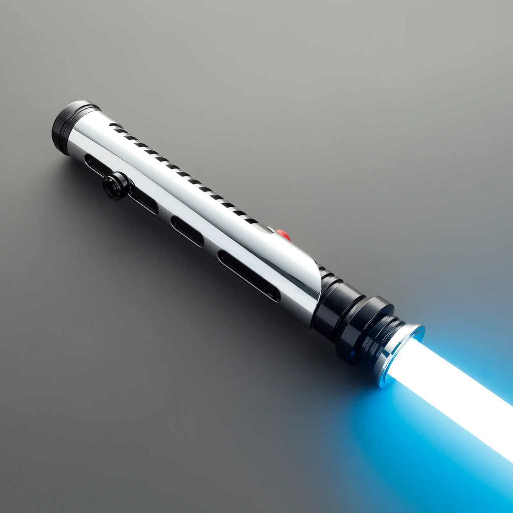 Customsabers QG J Qui Gon Jinn Lightsaber Green Saber EP1 FX Xenopixel V3 Hilt 30.5CM