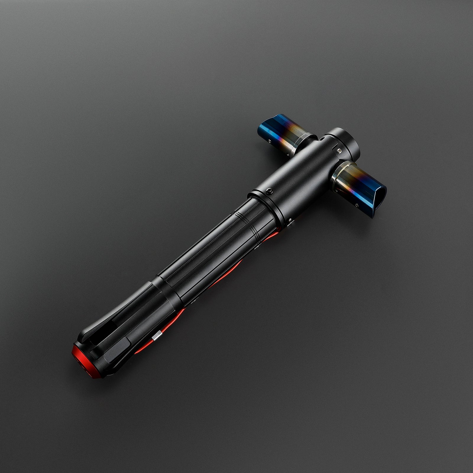 Customsaber Crossguard KR Ren Light Saber Red KR Black Series XENO