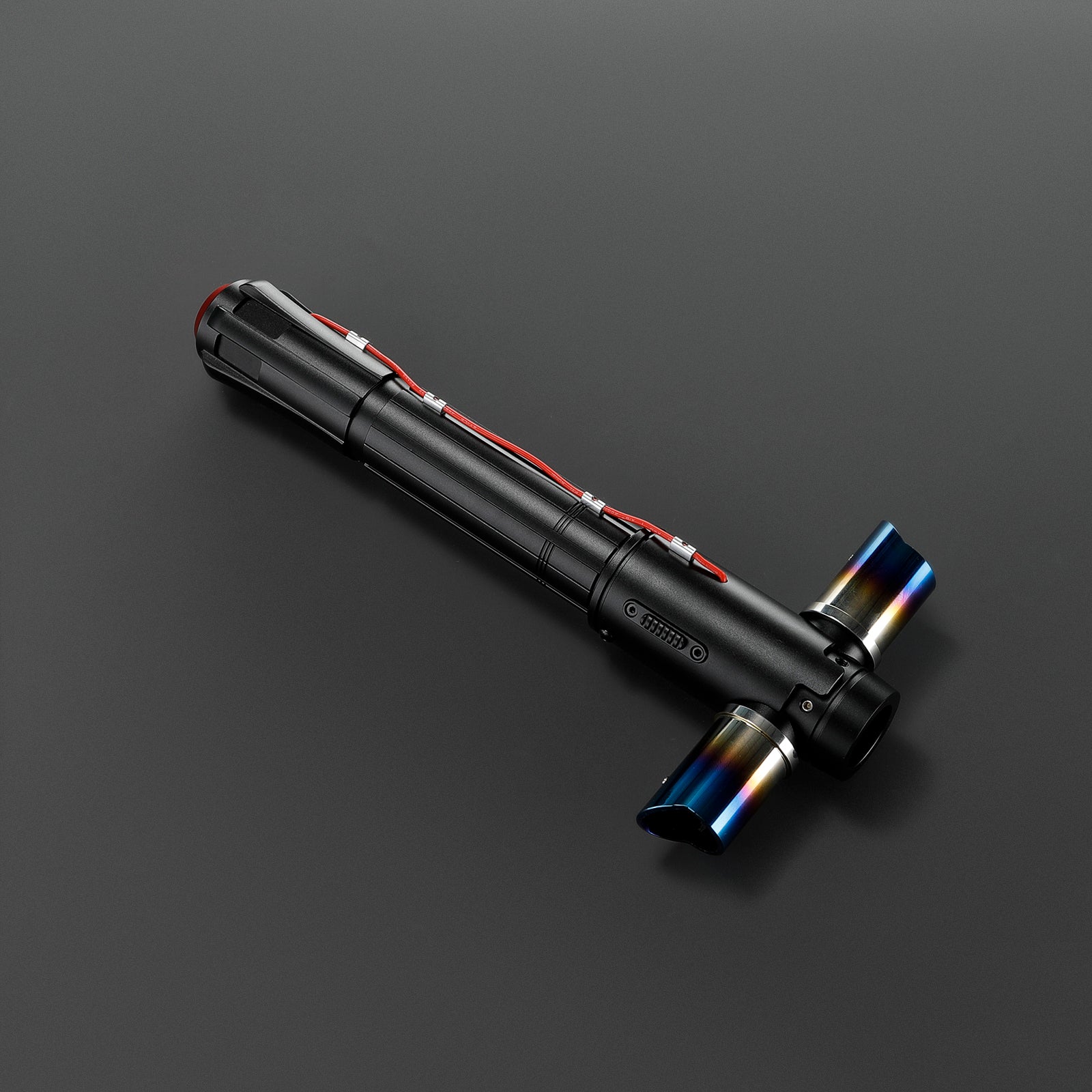 Customsaber Crossguard KR Ren Light Saber Red KR Black Series XENO