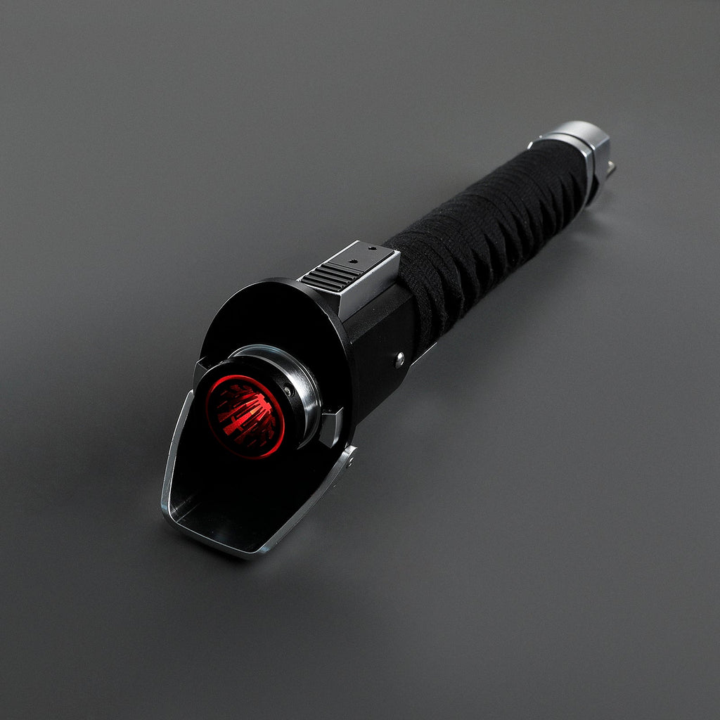 Customsaber Ronin Samurai Inspired Lightsaber Pixel Pogo Core Black Cloth Wrapped Hilt 35.9CM