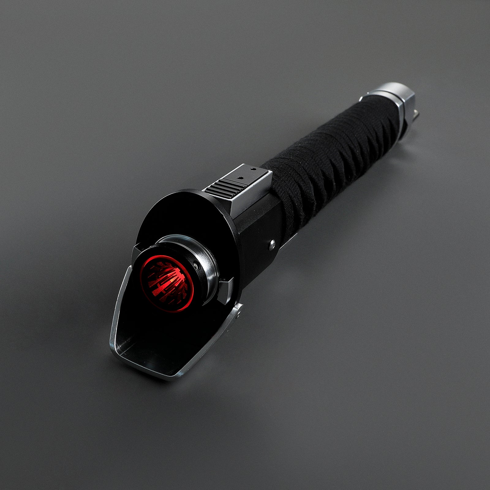 Customsaber Ronin Samurai Inspired Lightsaber Pixel Pogo Core Black Cloth Wrapped Hilt 35.9CM