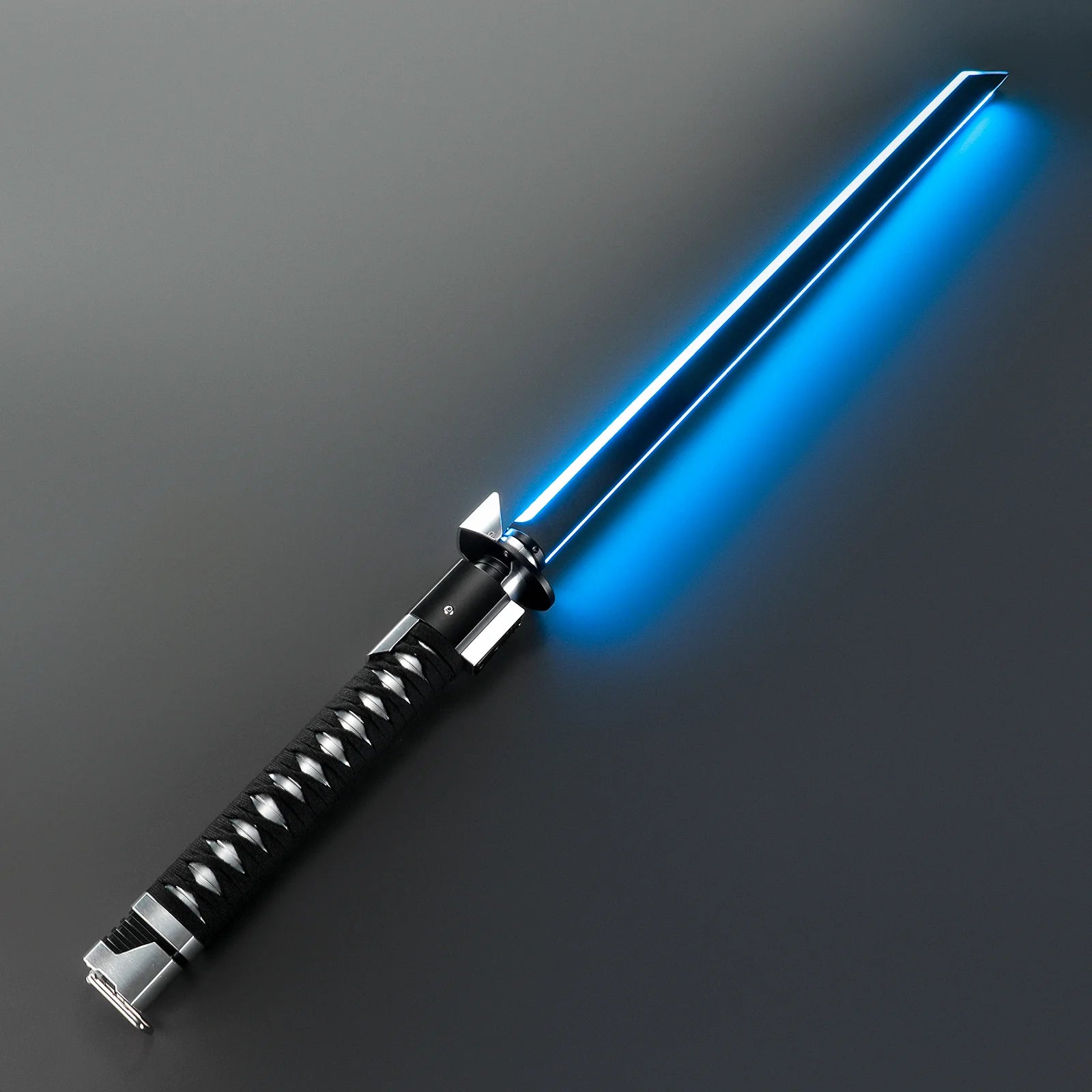 Customsaber Ronin Samurai Inspired Lightsaber Pixel Pogo Core Black Cloth Wrapped Hilt 35.9CM