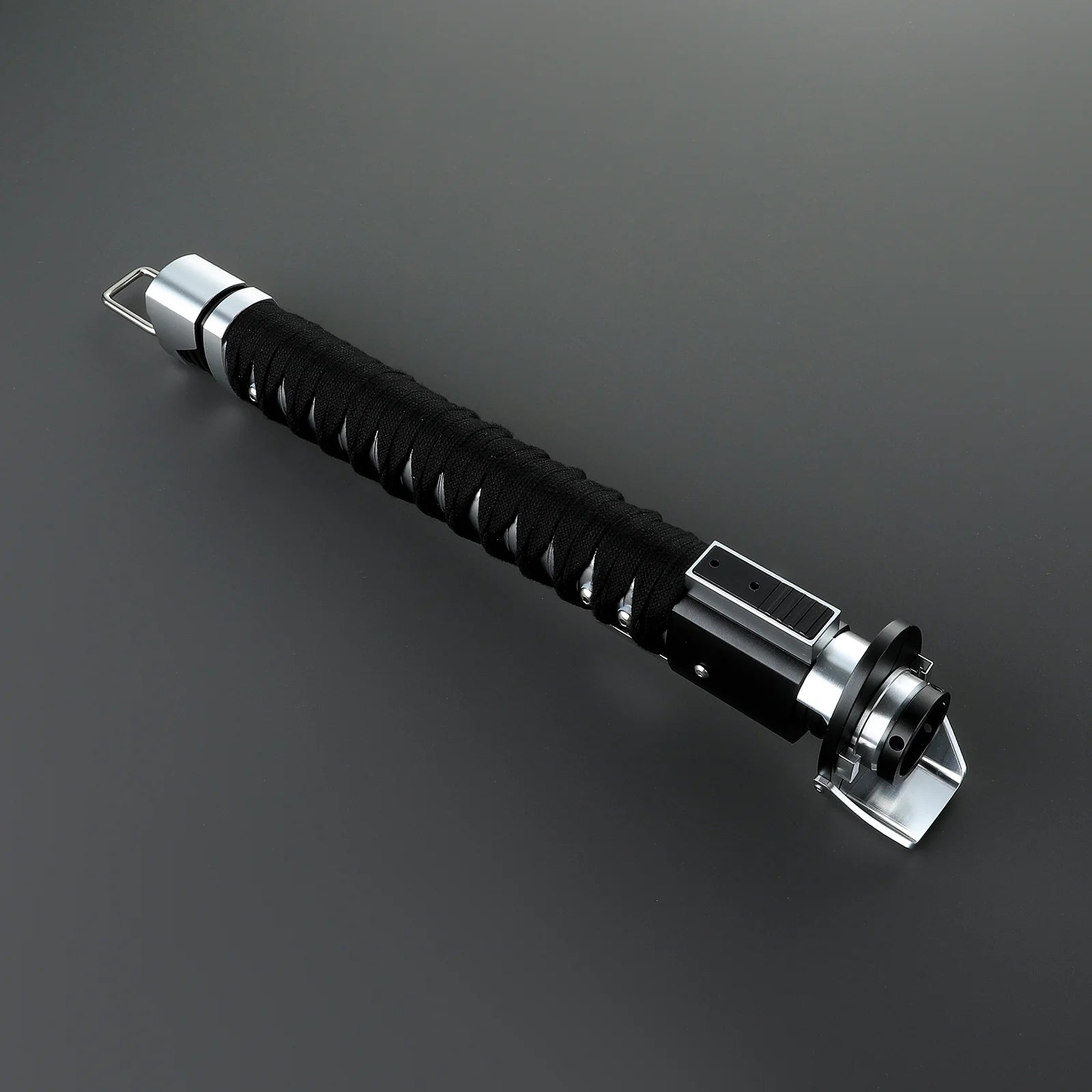 Customsaber Ronin Samurai Inspired Lightsaber Pixel Pogo Core Black Cloth Wrapped Hilt 35.9CM
