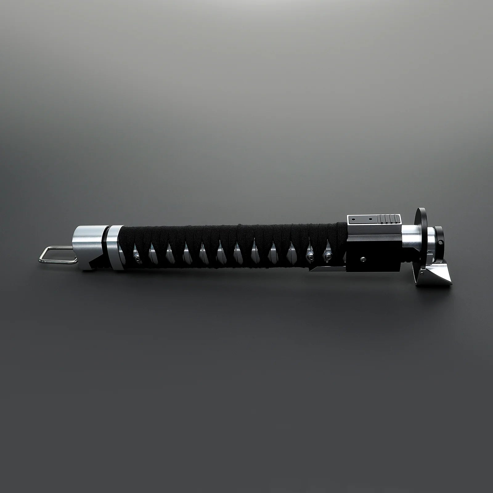 Customsaber Ronin Samurai Inspired Lightsaber Pixel Pogo Core Black Cloth Wrapped Hilt 35.9CM