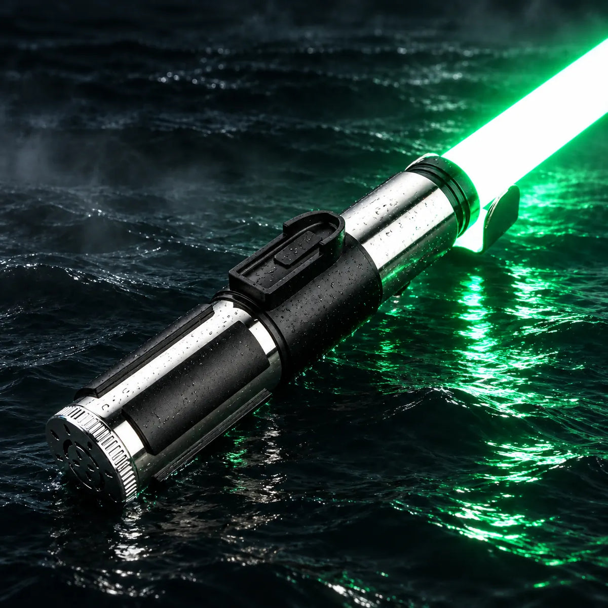 Jed Grand Master Green Lightsaber Force FX Dueling Saber