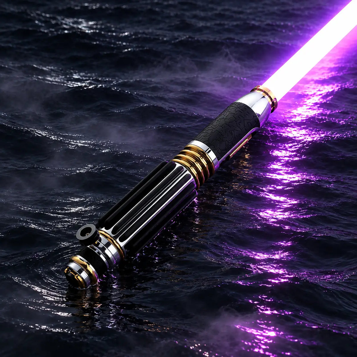 Windu Purple Light Saber FX Dueling