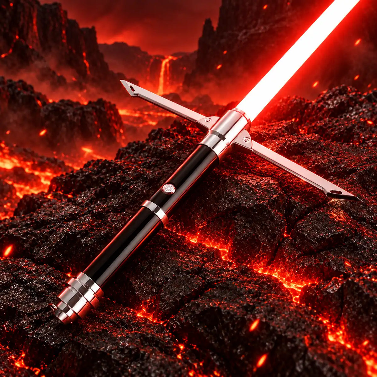 THE TEMPLAR CROSSGUARD LIGHTSABER | MEDIEVAL KNIGHT HEAVY DUELING SABER