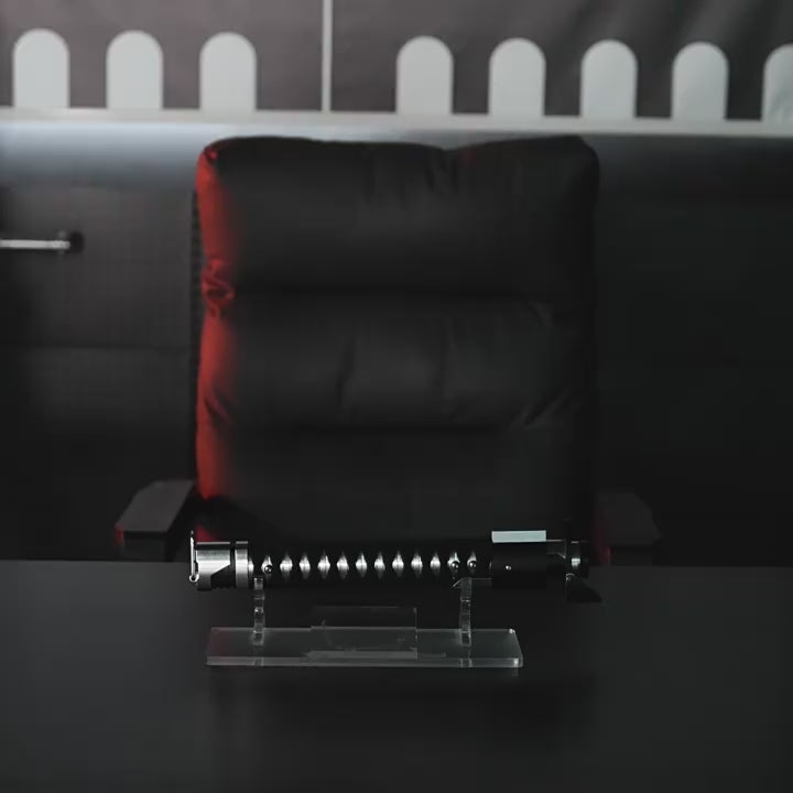 Customsaber Ronin Samurai Inspired Lightsaber Pixel Pogo Core Black Cloth Wrapped Hilt 35.9CM