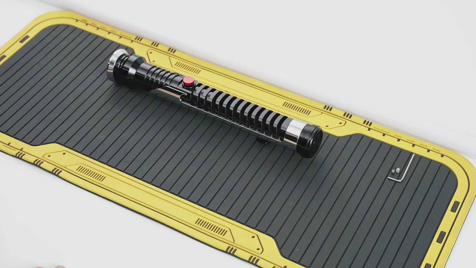 Customsabers QG J Qui Gon Jinn Lightsaber Green Saber EP1 FX Xenopixel V3 Hilt 30.5CM