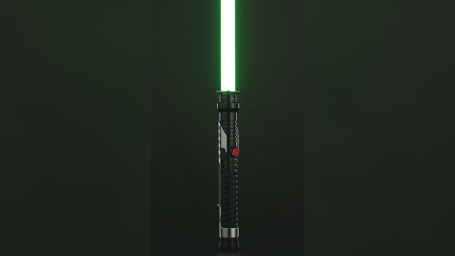 Customsabers QG J Qui Gon Jinn Lightsaber Green Saber EP1 FX Xenopixel V3 Hilt 30.5CM